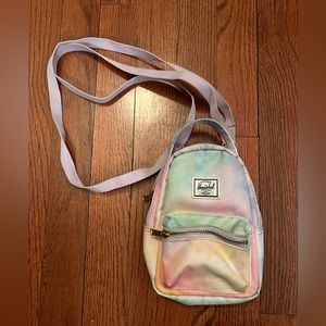 Herschel pastel tie dye Nova crossbody bag, like new